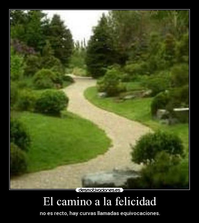 El camino a la felicidad -