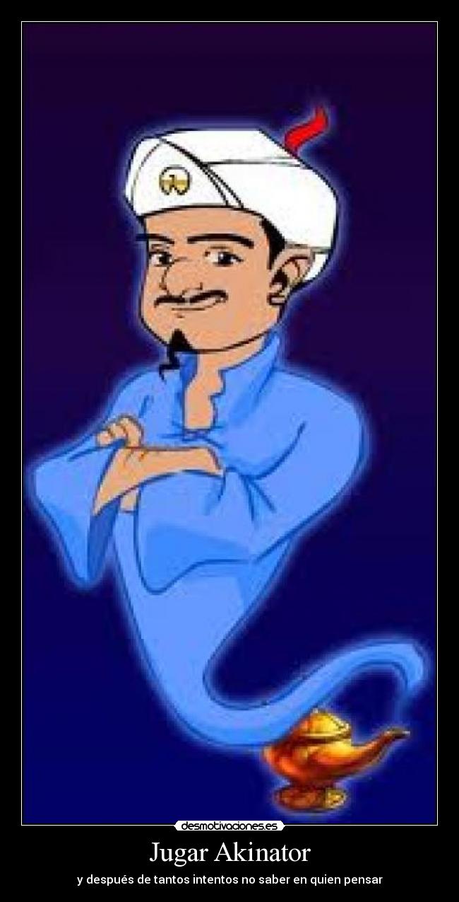 Jugar Akinator -