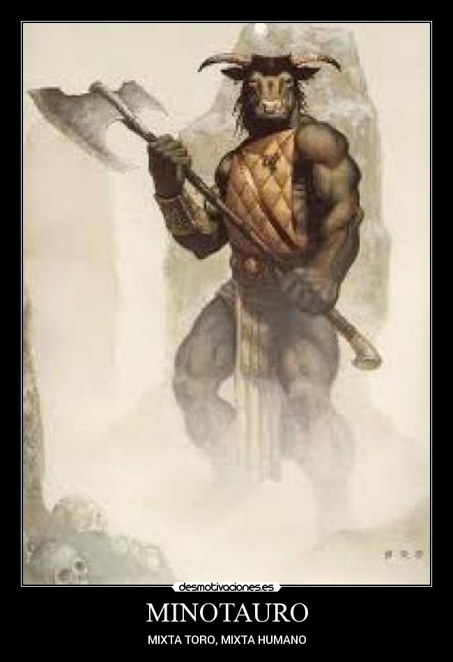 MINOTAURO - MIXTA TORO, MIXTA HUMANO