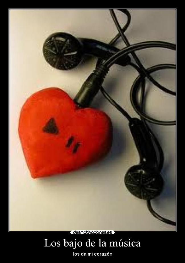 Los bajo de la música - 