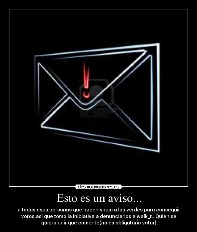 Esto es un aviso... - 