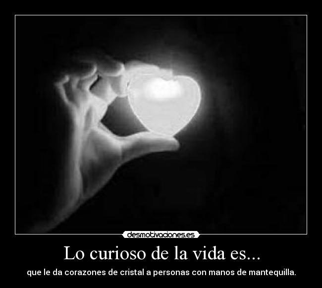 Lo curioso de la vida es... - 