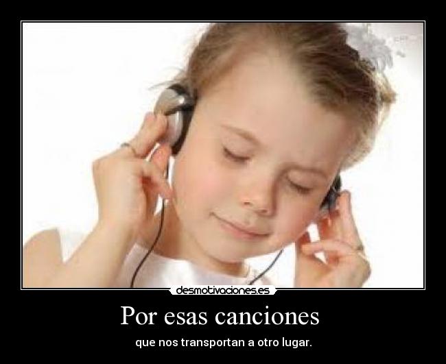 Por esas canciones -