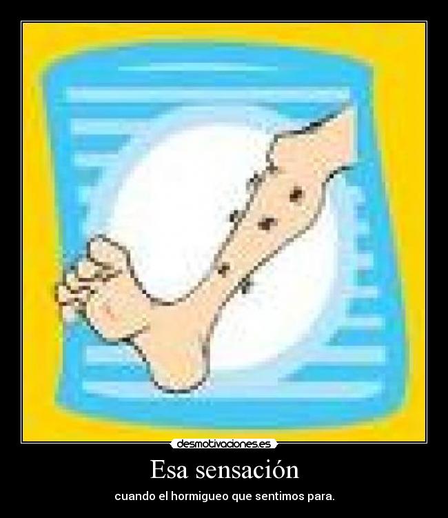 Esa sensación - 