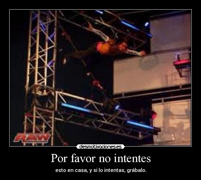carteles hector del mar jeff hardy metros randy orton wwe raw desmotivaciones
