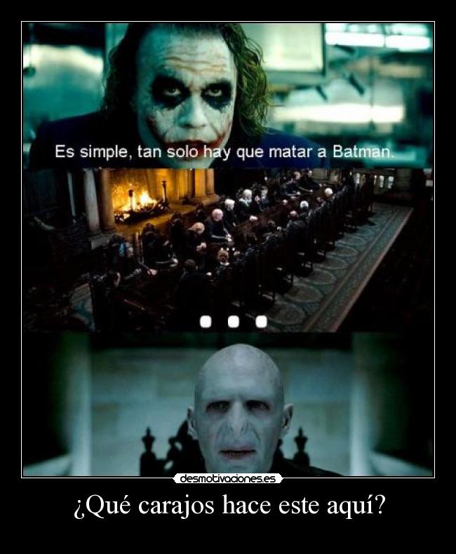 ¿Qué carajos hace este aquí? - 