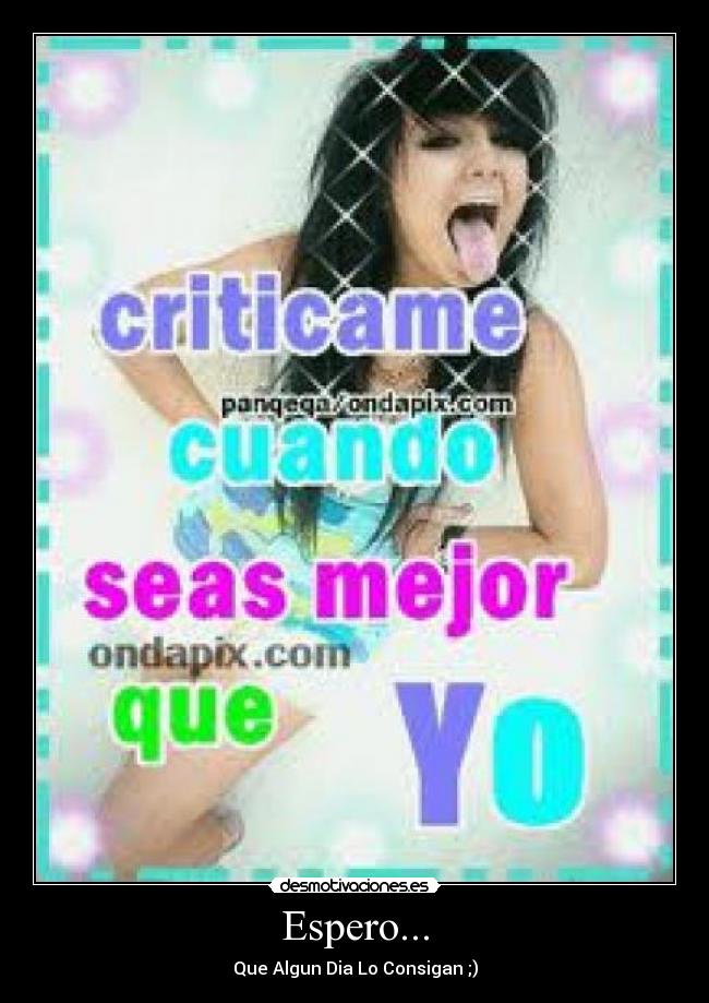 Espero... - 