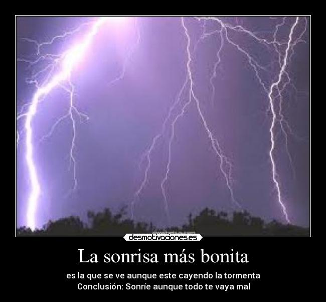 La sonrisa más bonita - 