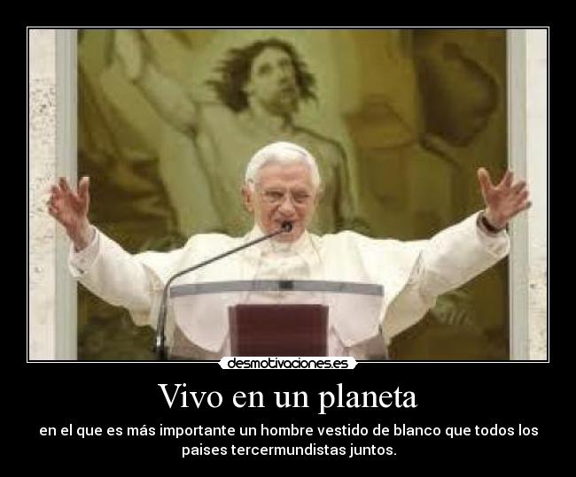 Vivo en un planeta -