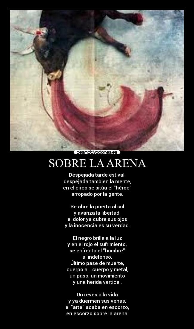 SOBRE LA ARENA -