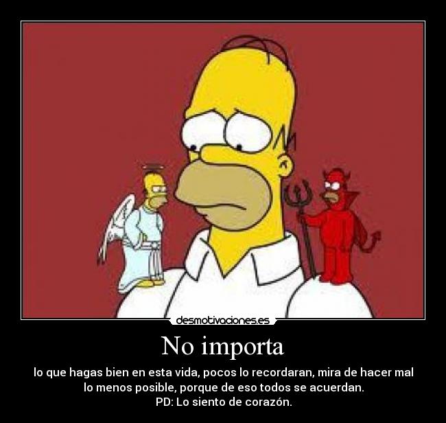 No importa - 