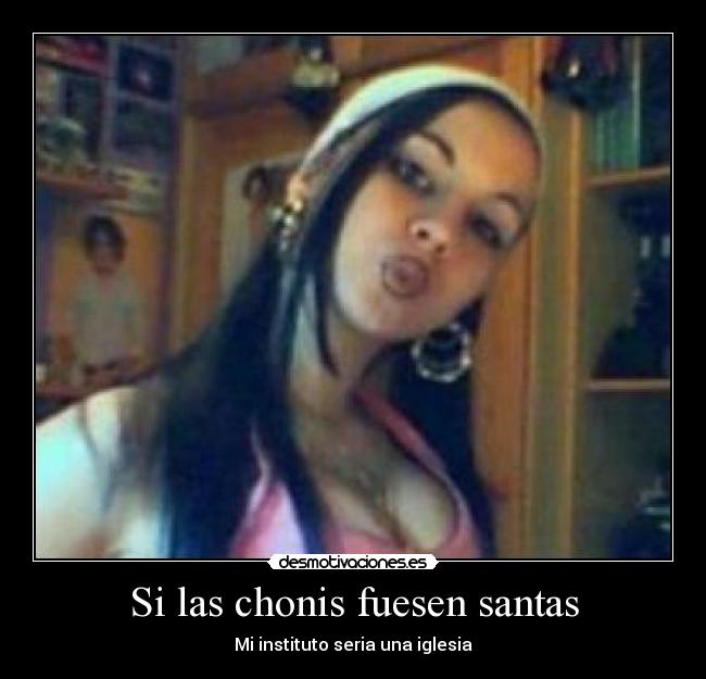 carteles chonis santas desmotivaciones