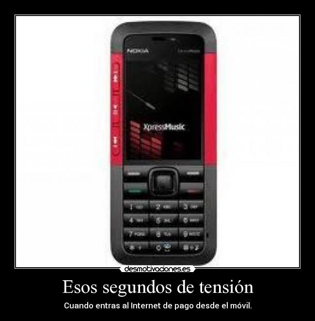 Esos segundos de tensión - 