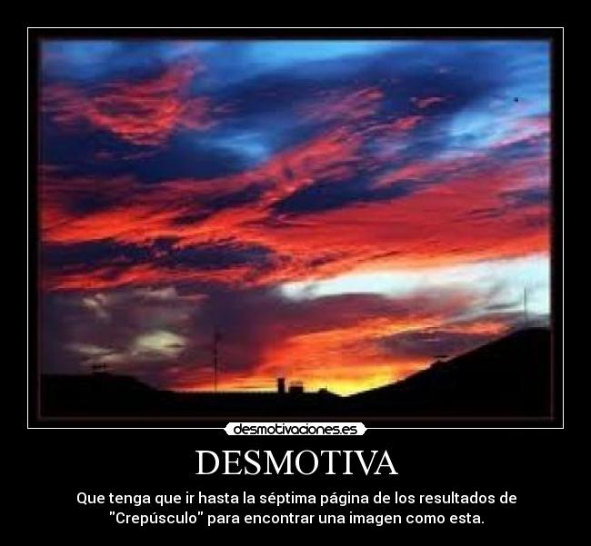 DESMOTIVA -