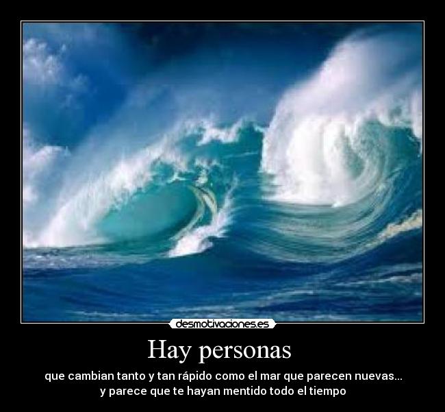 Hay personas -