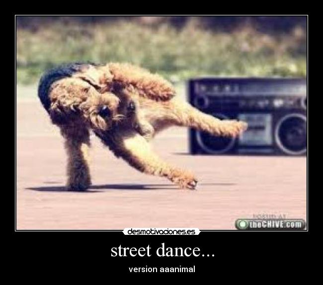 street dance... - version aaanimal
