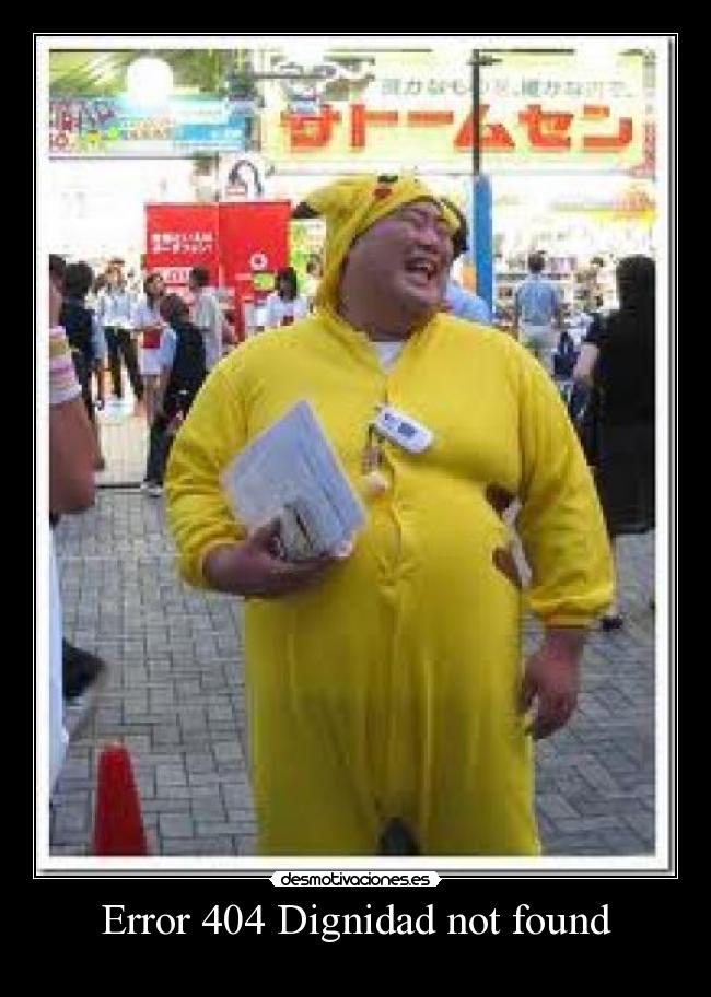 Error 404 Dignidad not found - 