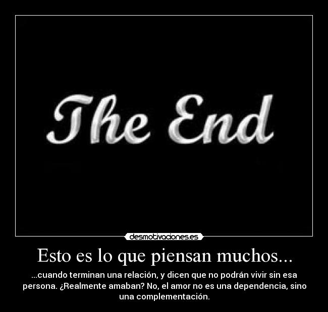 Esto es lo que piensan muchos... -