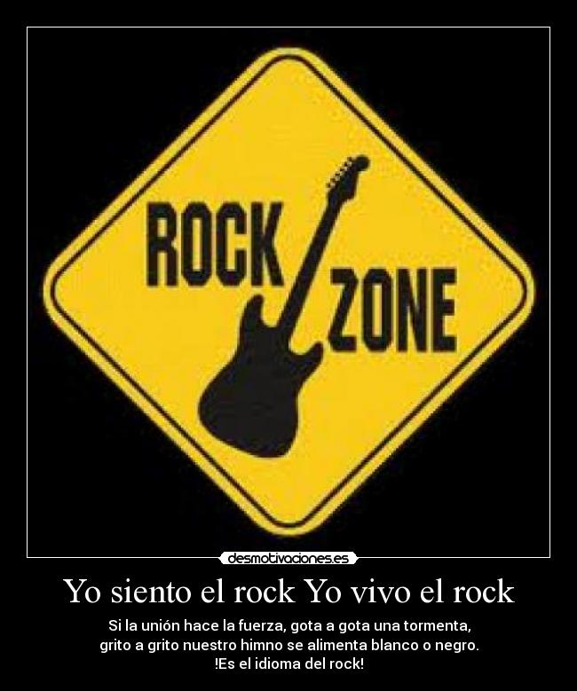 carteles rock rock idioma del rock desmotivaciones