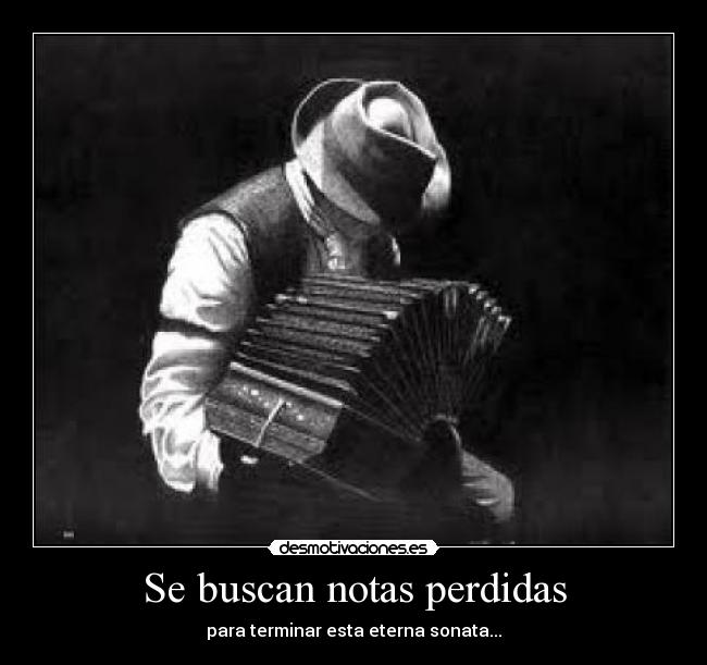 Se buscan notas perdidas -