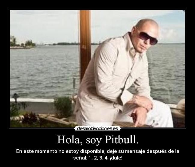 Hola, soy Pitbull. - 