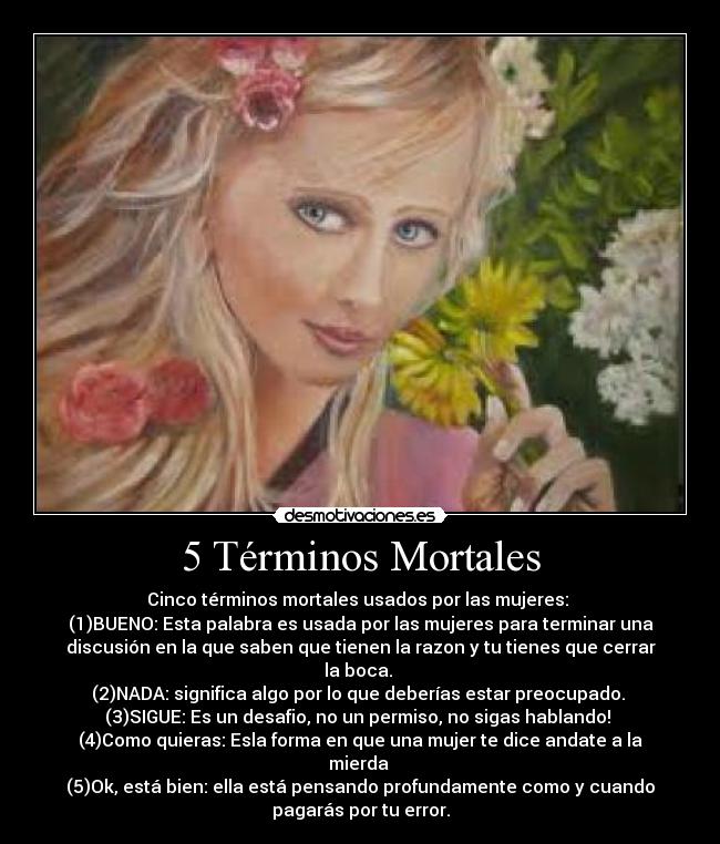5 Términos Mortales - 