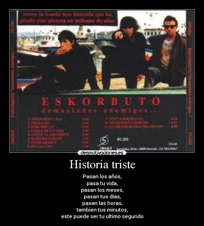 Historia triste -
