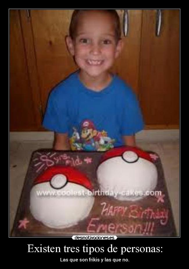 Existen tres tipos de personas: - 