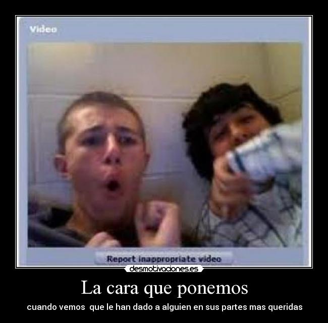 La cara que ponemos -