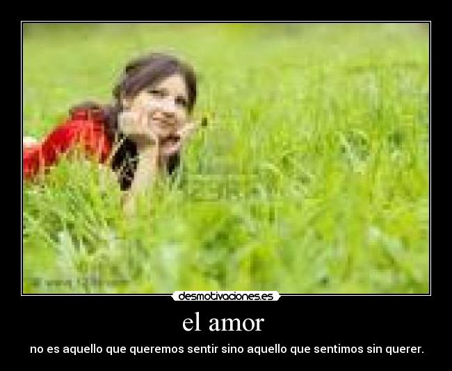 el amor  - 