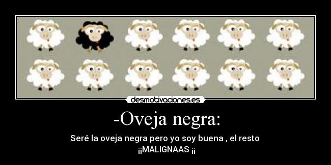 -Oveja negra: -