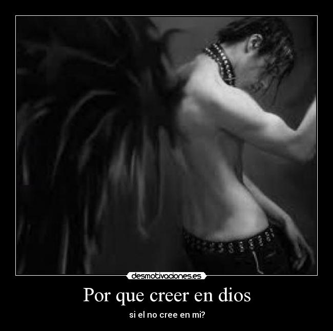 Por que creer en dios -