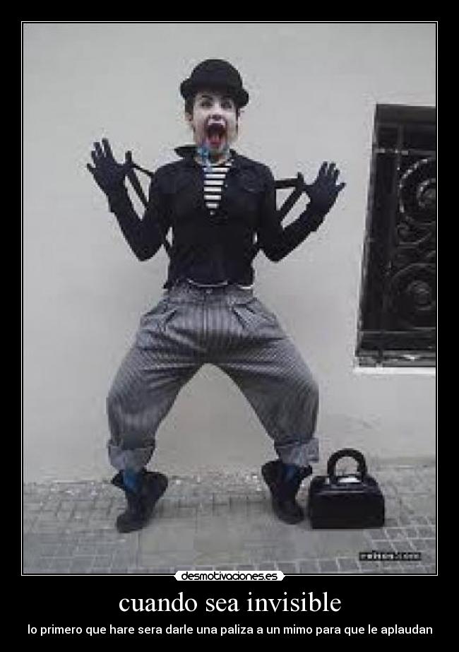 cuando sea invisible - 