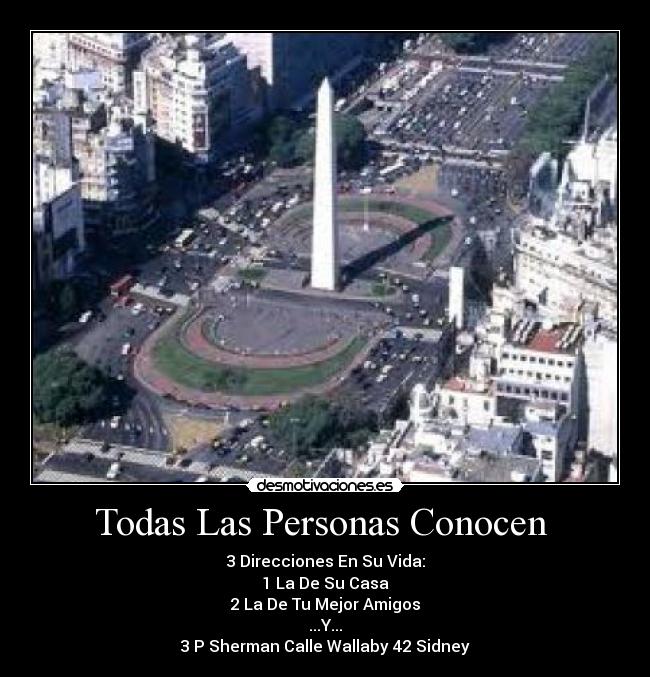 Todas Las Personas Conocen  - 