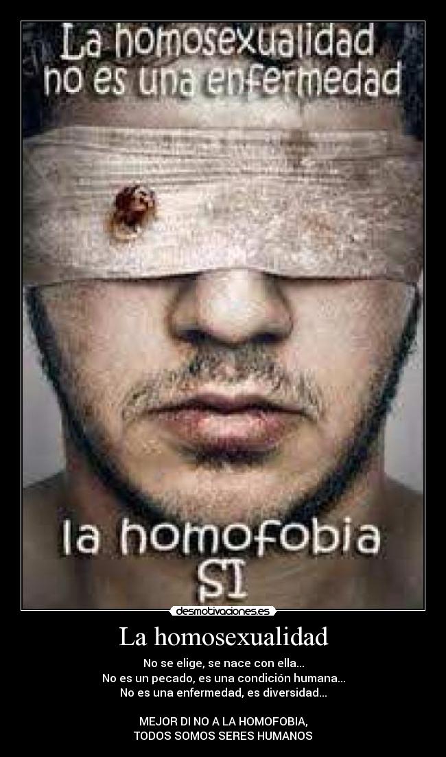 La homosexualidad -