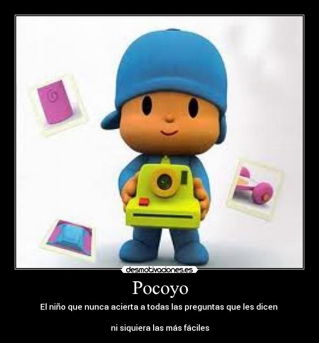 carteles pocoyo listo desmotivaciones