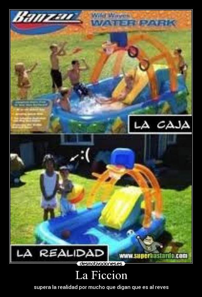 La Ficcion - supera la realidad por mucho que digan que es al reves