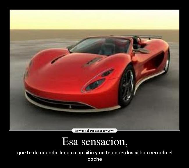 Esa sensacion, - 
