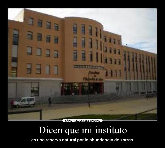 Dicen que mi instituto - 