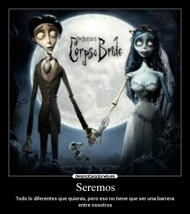 Seremos - Todo lo diferentes que quieras, pero eso no tiene que ser una barrera entre nosotros