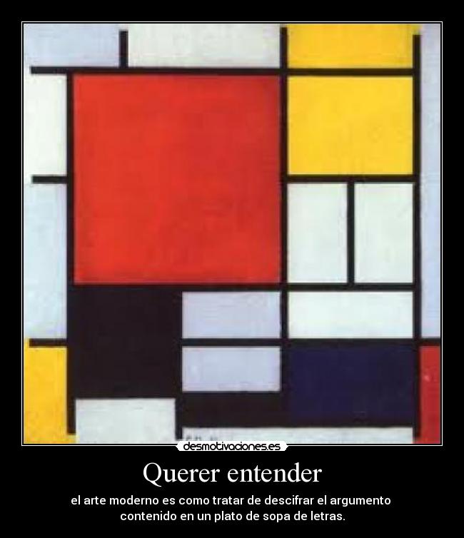Querer entender -