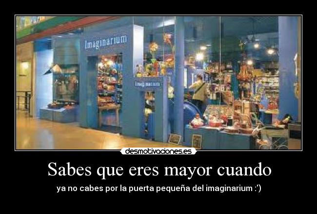 Sabes que eres mayor cuando - 