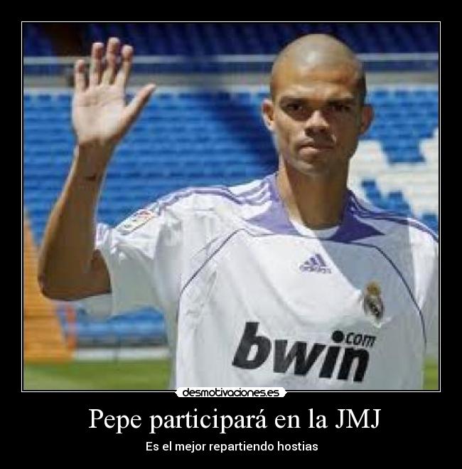 Pepe participará en la JMJ -