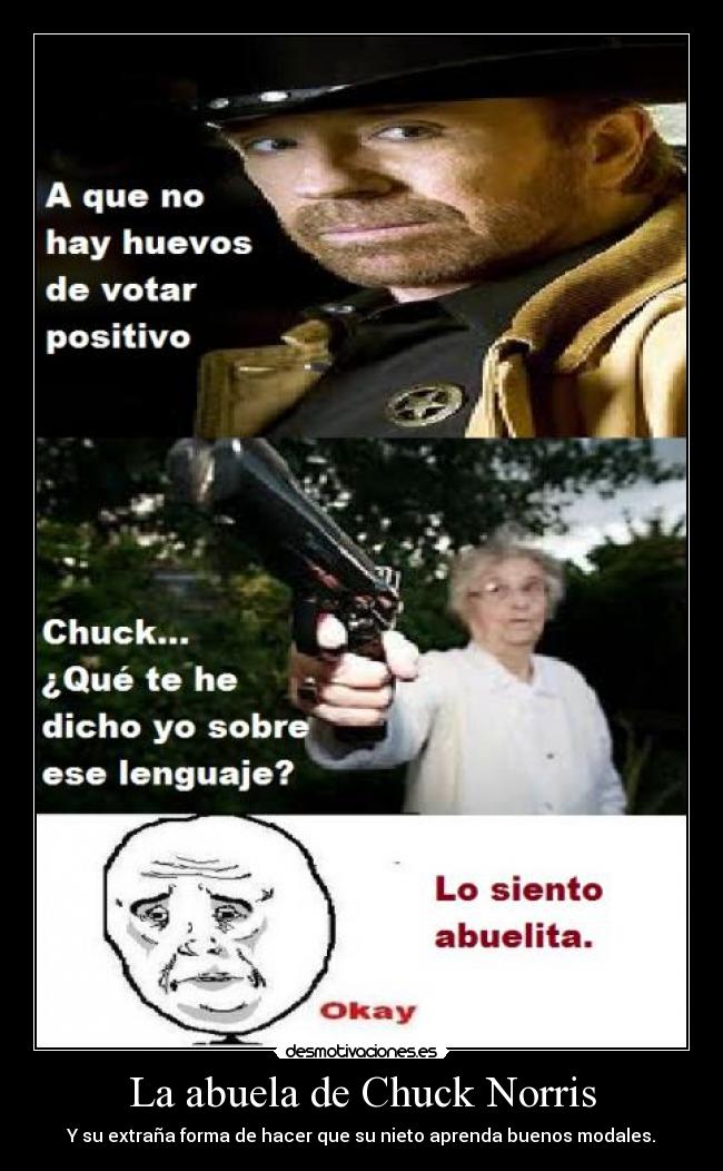 La abuela de Chuck Norris - 