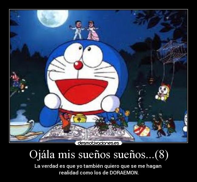 carteles doraemon desmotivaciones