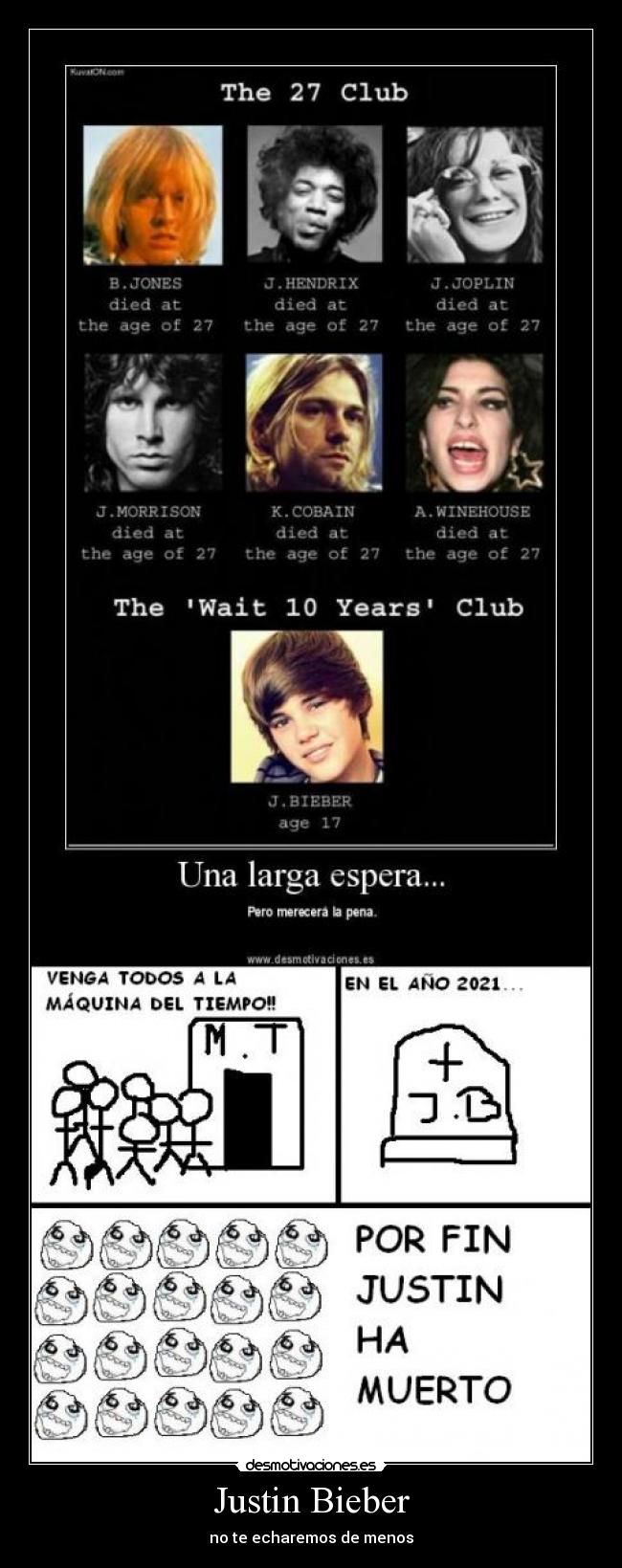 Justin Bieber - no te echaremos de menos