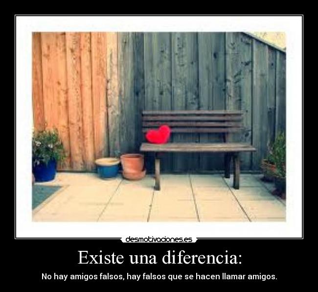 Existe una diferencia: -