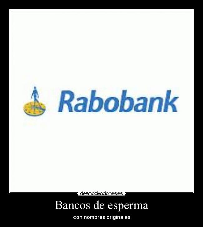 Bancos de esperma -