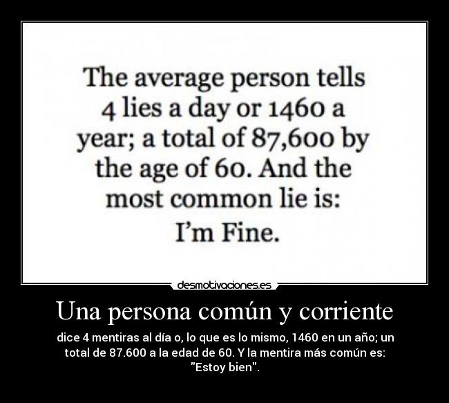 Una persona común y corriente - 