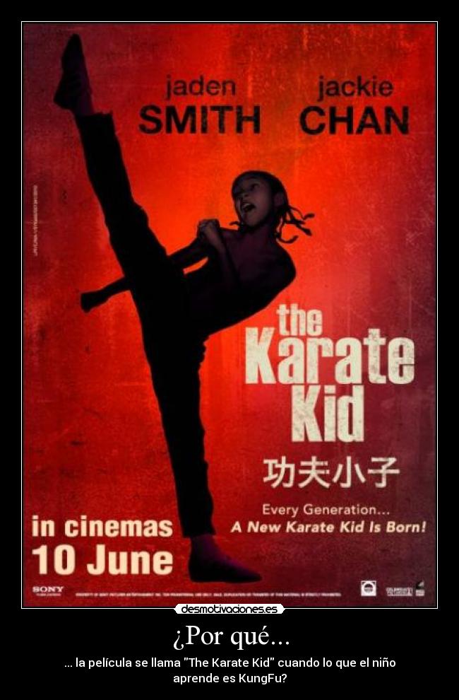 carteles the karate kid kung desmotivaciones